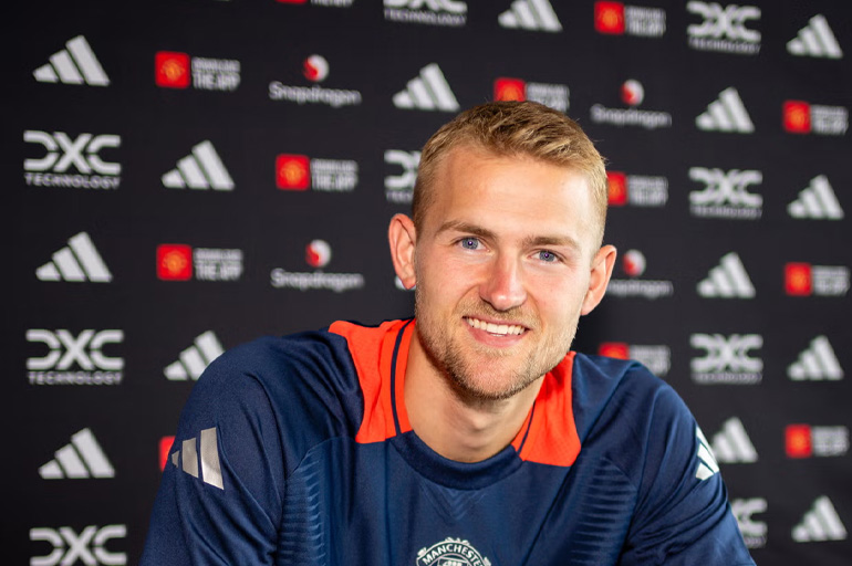 Matthijs de Ligt có cơ hội tỏa sáng trong màu áo Man United