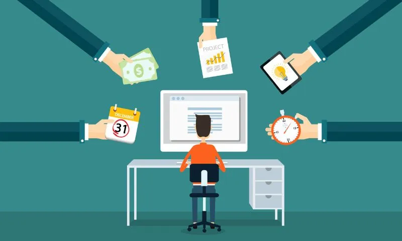 sắp xếp công việc