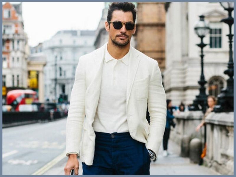 15 cách mặc áo sơ mi Polo trắng cho nam giới để trông thật sang trọng và tươi mới