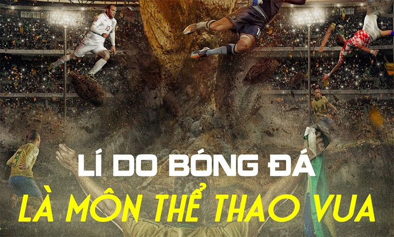 Vì sao bóng đá được xem là môn thể thao vua?